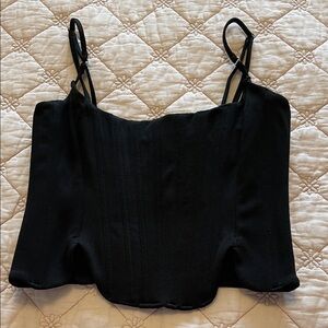 White Fox Corset Top